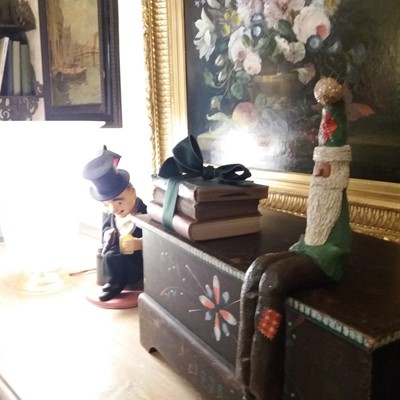 Babbo Natale in terracotta